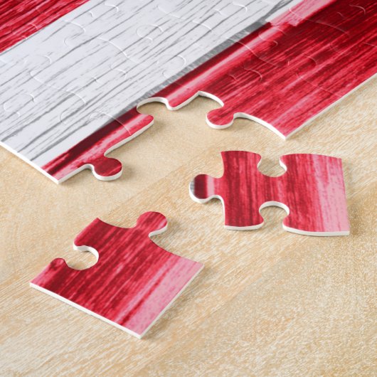 統一された州州旗 ジグソーパズル (側面)