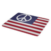 統一された州平和旗 カッティングボード (角)