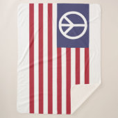 統一された州平和旗 シェルパブランケット (正面)