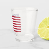 統一された州平和旗 ショットグラス (右)