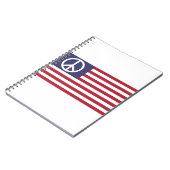 統一された州平和旗 ノートブック (左側)