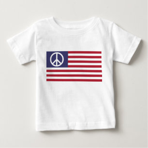 統一された州平和旗 ベビーTシャツ