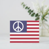 統一された州平和旗 ポストカード (スタンド正面)