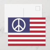統一された州平和旗 ポストカード (正面/裏面)