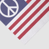 統一された州平和旗 薄葉紙 (詳細)