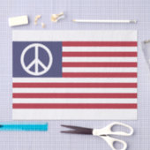 統一された州平和旗 薄葉紙 (クラフト)