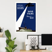 統一された州戦争映画が公開中 ポスター (ホームオフィス)