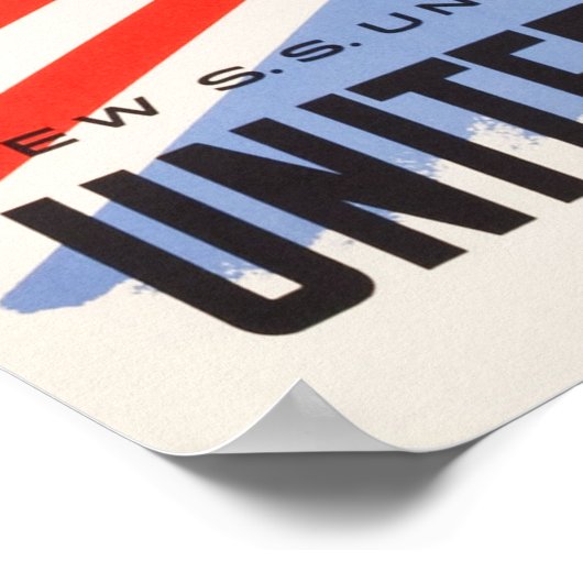 統一された州明細旅行ポスター ポスター (角)