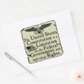 統一された州構成 スクエアシール (封筒)