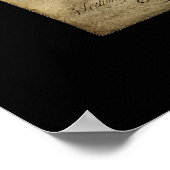 統一された州構成 ポスター (角)