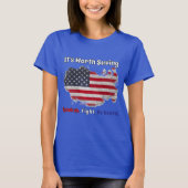 統一された州民主主義:価値ある救もの Tシャツ (正面)