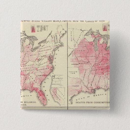統一された州活力図 缶バッジ (正面)
