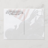 統一された州海兵隊戦記念碑 ポストカード (裏面)