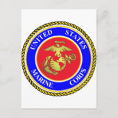 統一された州海兵隊 ポストカード (正面)