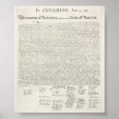 統一された州独立宣言ポスター ポスター (正面)