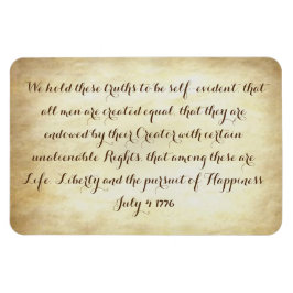 統一された州独立宣言1776 マグネット