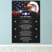 統一された州空軍の乗組員 キャンバスプリント (インサイチュ (ウッドフロア))