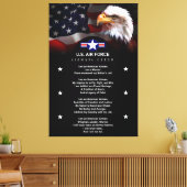 統一された州空軍の乗組員 キャンバスプリント (インサイチュ (リビング))