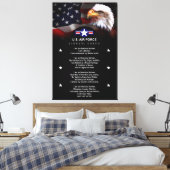 統一された州空軍の乗組員 キャンバスプリント (インサイチュ (寝室))