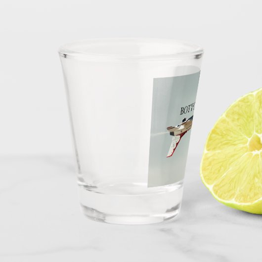 統一された州空軍雷鳥F-16 ショットグラス (左)