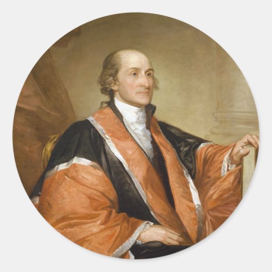 統一された州第一最高裁判所判事ジョン・ジェイ ラウンドシール (正面)