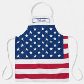 統一された州米国国旗 エプロン (正面)