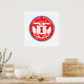 統一された州行の最初のクラスラベル ポスター (キッチン)