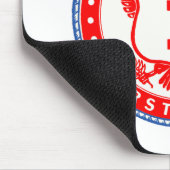 統一された州行の最初のクラスラベル マウスパッド (コーナー)