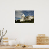 統一された州資本プリント ポスター (キッチン)