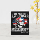 統一された州軍1775-2025 250周年我々 カード (黄色い花)