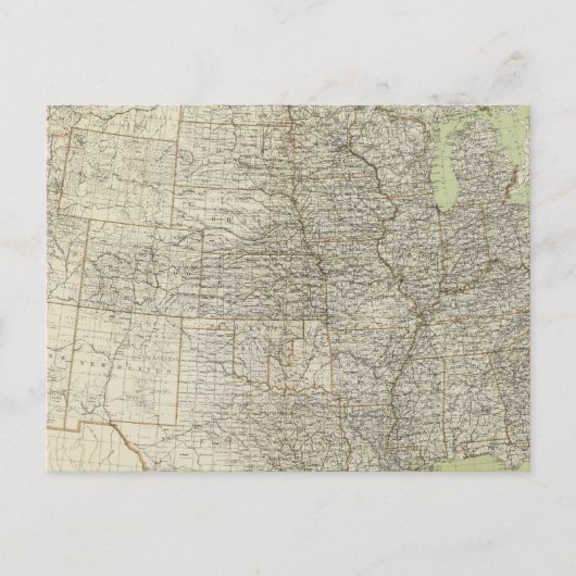 統一された州17 ポストカード (正面)