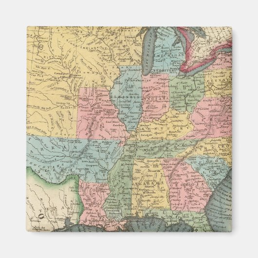 統一された州29 マグネット (正面)