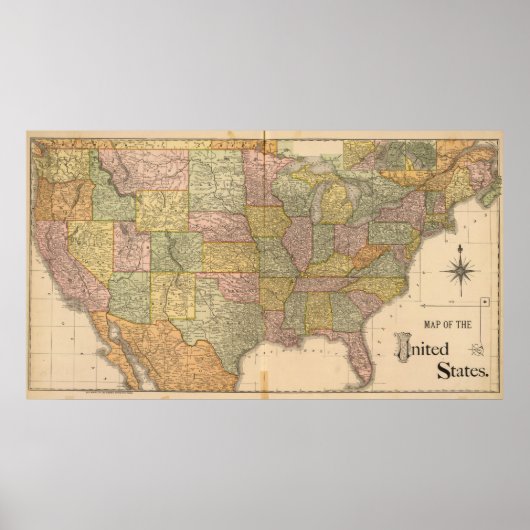 統一された州34 ポスター (正面)