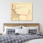 統一された州48 キャンバスプリント (インサイチュ (寝室))