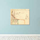 統一された州48 キャンバスプリント (インサイチュ (ウッドフロア))