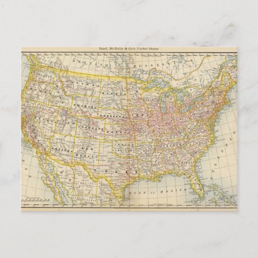 統一された州4 ポストカード (正面)