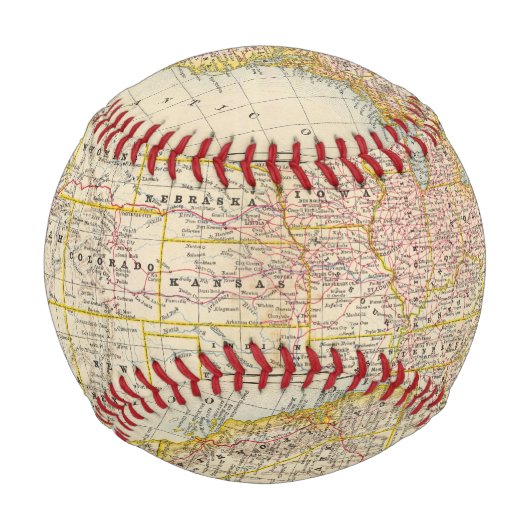 統一された州4 野球ボール (正面)
