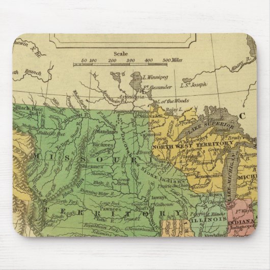 統一された州6 マウスパッド (正面)