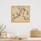 統一された州、アメリカ40 ポスター (キッチン)