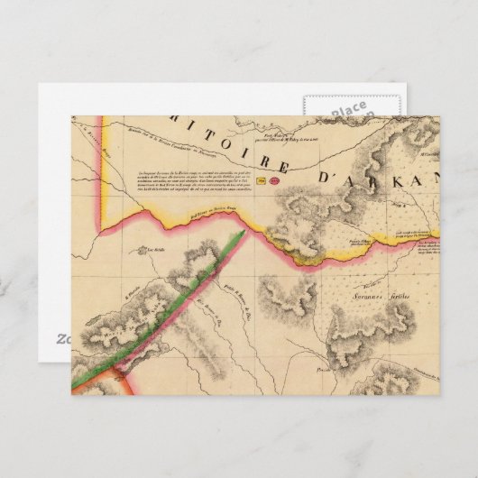 統一された州、アメリカ55 ポストカード (正面/裏面)