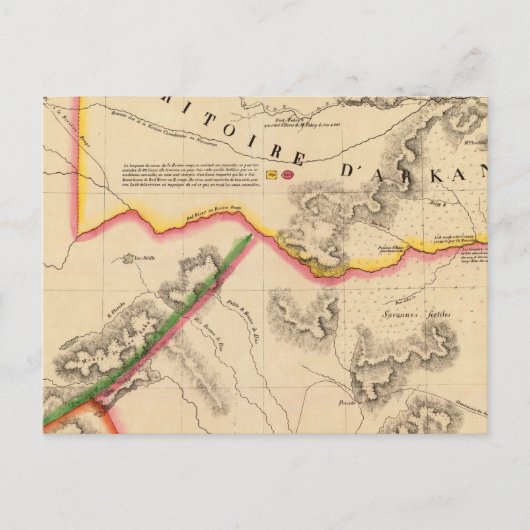 統一された州、アメリカ55 ポストカード (正面)