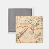 統一された州、アメリカ55 マグネット (正面/裏面)