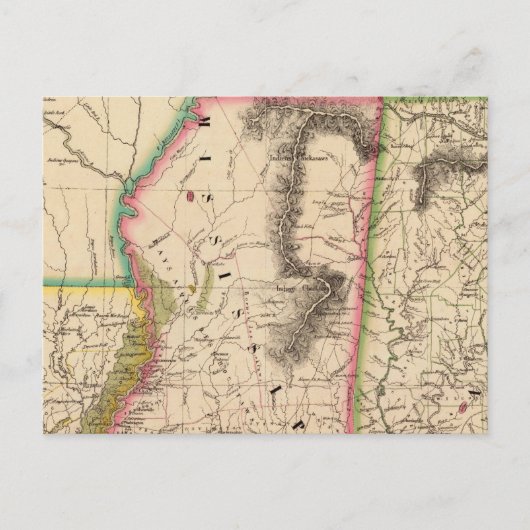 統一された州、アメリカ56 ポストカード (正面)