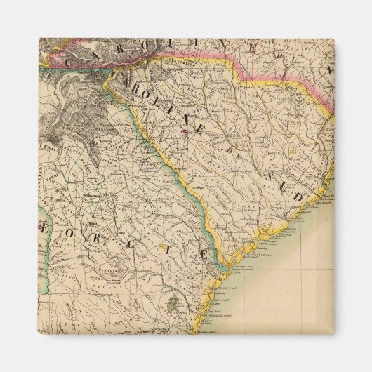 統一された州、アメリカ57 マグネット (正面)