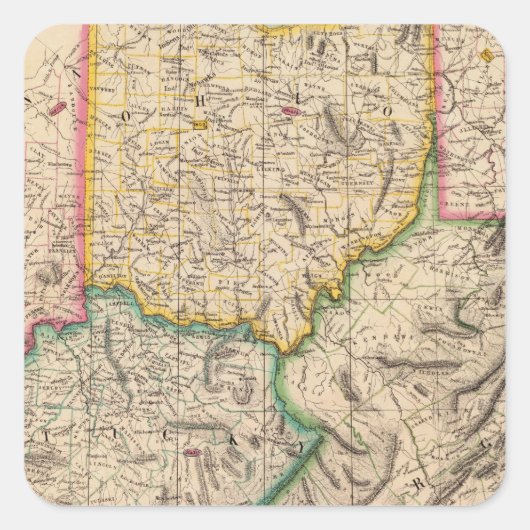 統一された州、アメリカ9月50日 スクエアシール (正面)