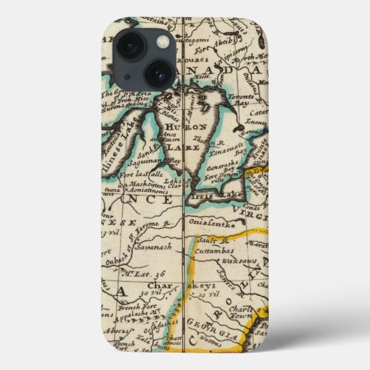 統一された州、カナダ、北米 Case-Mate iPhoneケース (裏面)