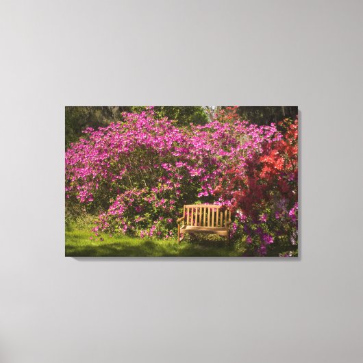 統一された州、サウスカロライナ、チャールストン； キャンバスプリント (正面)