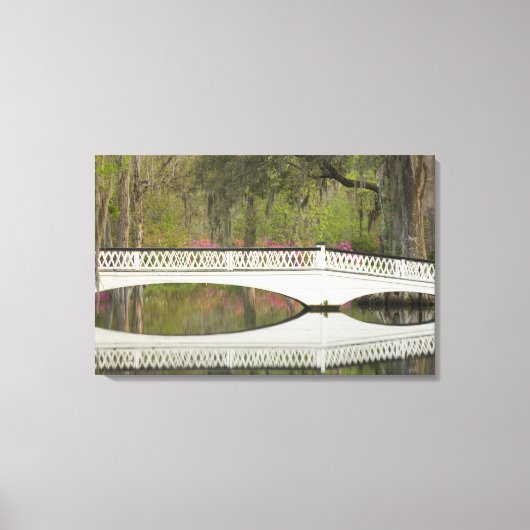 統一された州;サウスカロライナ;チャールストン; 3 キャンバスプリント (正面)