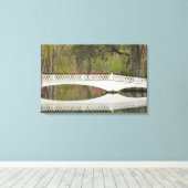 統一された州;サウスカロライナ;チャールストン; 3 キャンバスプリント (インサイチュ (ウッドフロア))