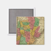 統一された州、チリ、パタゴニア マグネット (正面/裏面)